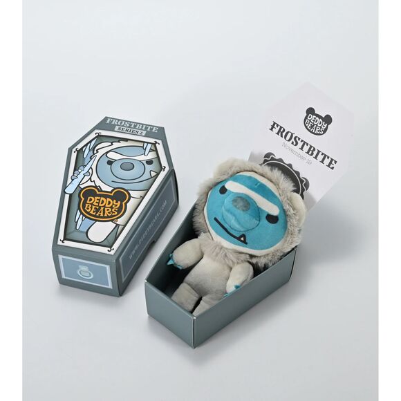 Deddy Bears Series 2 Frostbite Plush 7"Coffin Box Death Kreepy Collectible - Picture 4 of 4